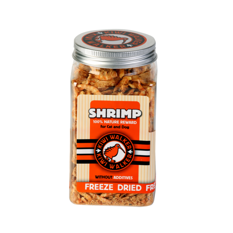 Kiwi Walker | Gambas (50g) - Snack liofilizado para perros y gatos