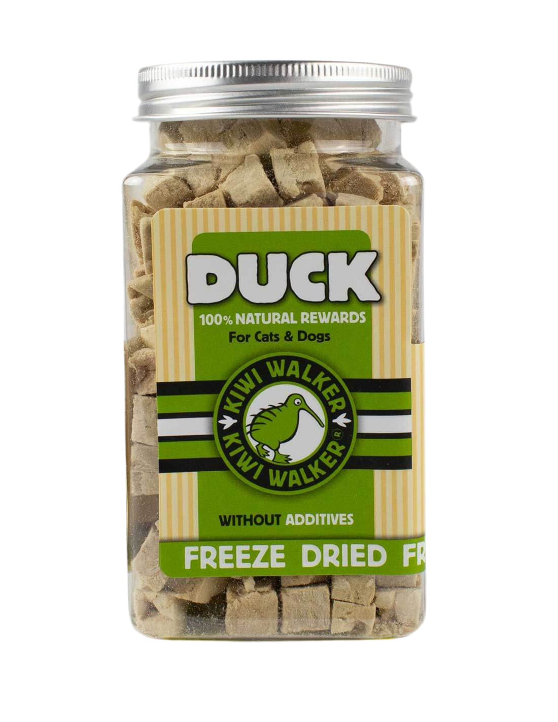 KIWI WALKER | Pato 80g - Snack Liofilizado para Perros y Gatos