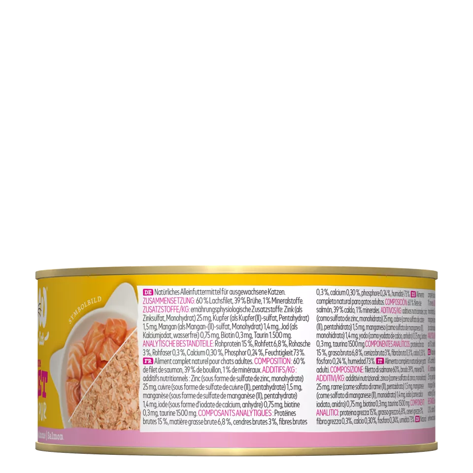 Wow | Cat Filetes de Salmón (70g)