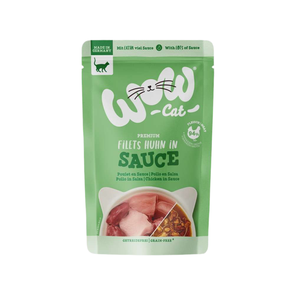 Wow | Cat Filetes de Pollo en Salsa (85g)