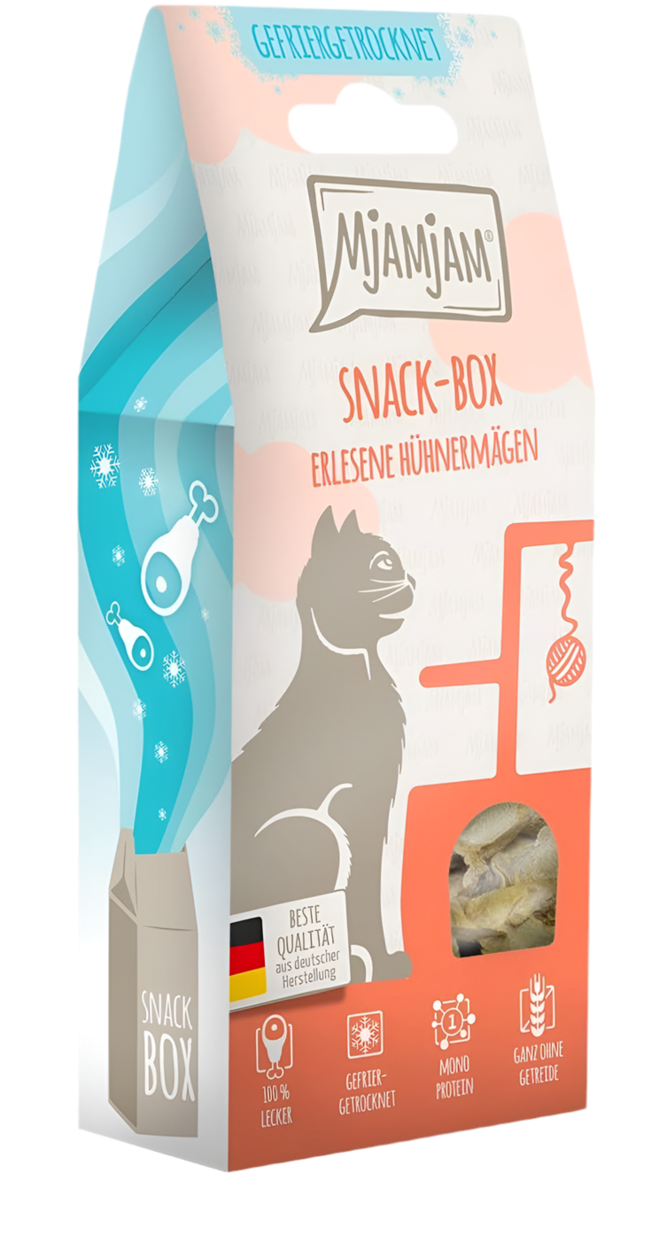 MjaMjaM | Snackbox - Selectos Estómagos de pollo (50g)