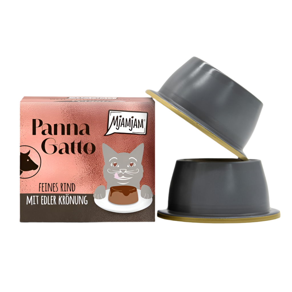 MjAMjAM | Panna Gatto: vacuno abundante con una corona noble (2x80g)