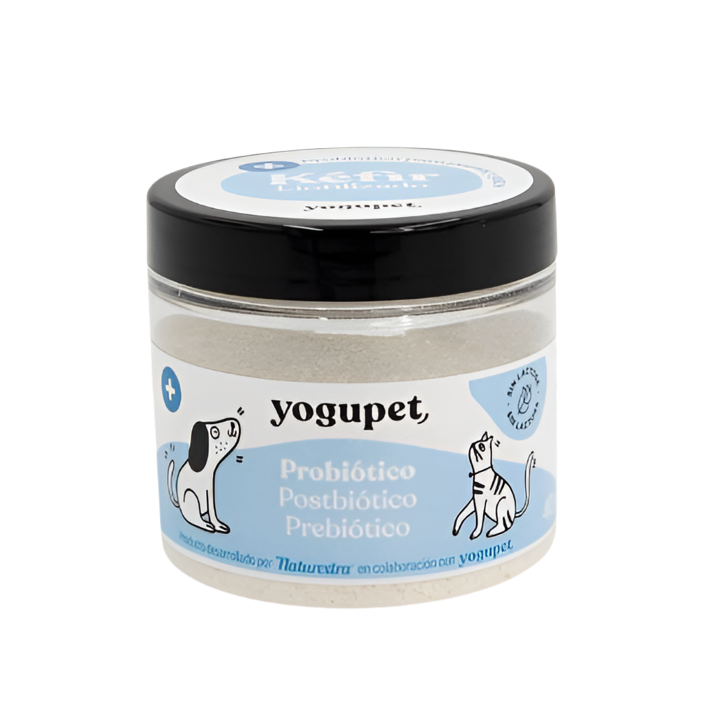Yogupet | Kéfir Liofilizado con Probiótico, Prebiótico y Postbiótico 40g