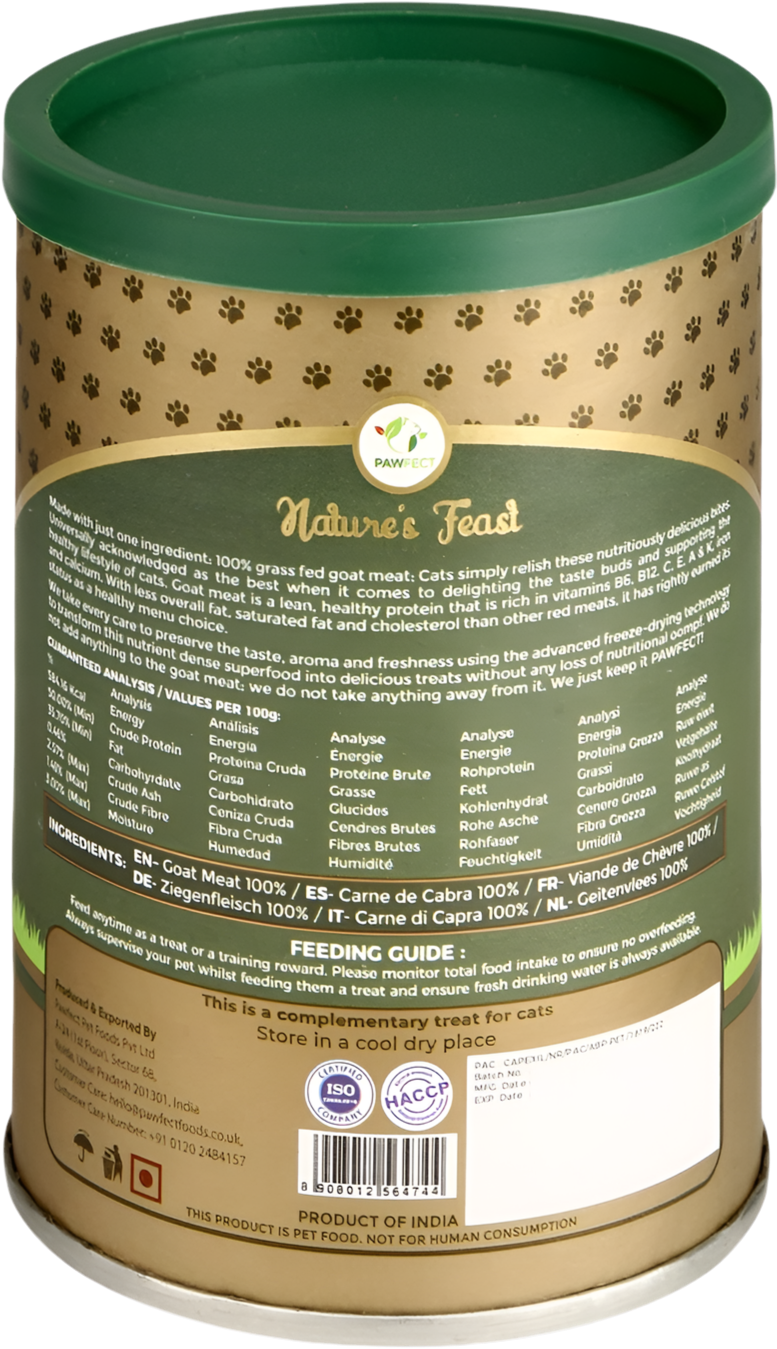 Pawfect | Snack liofilizado de cabra (50g)