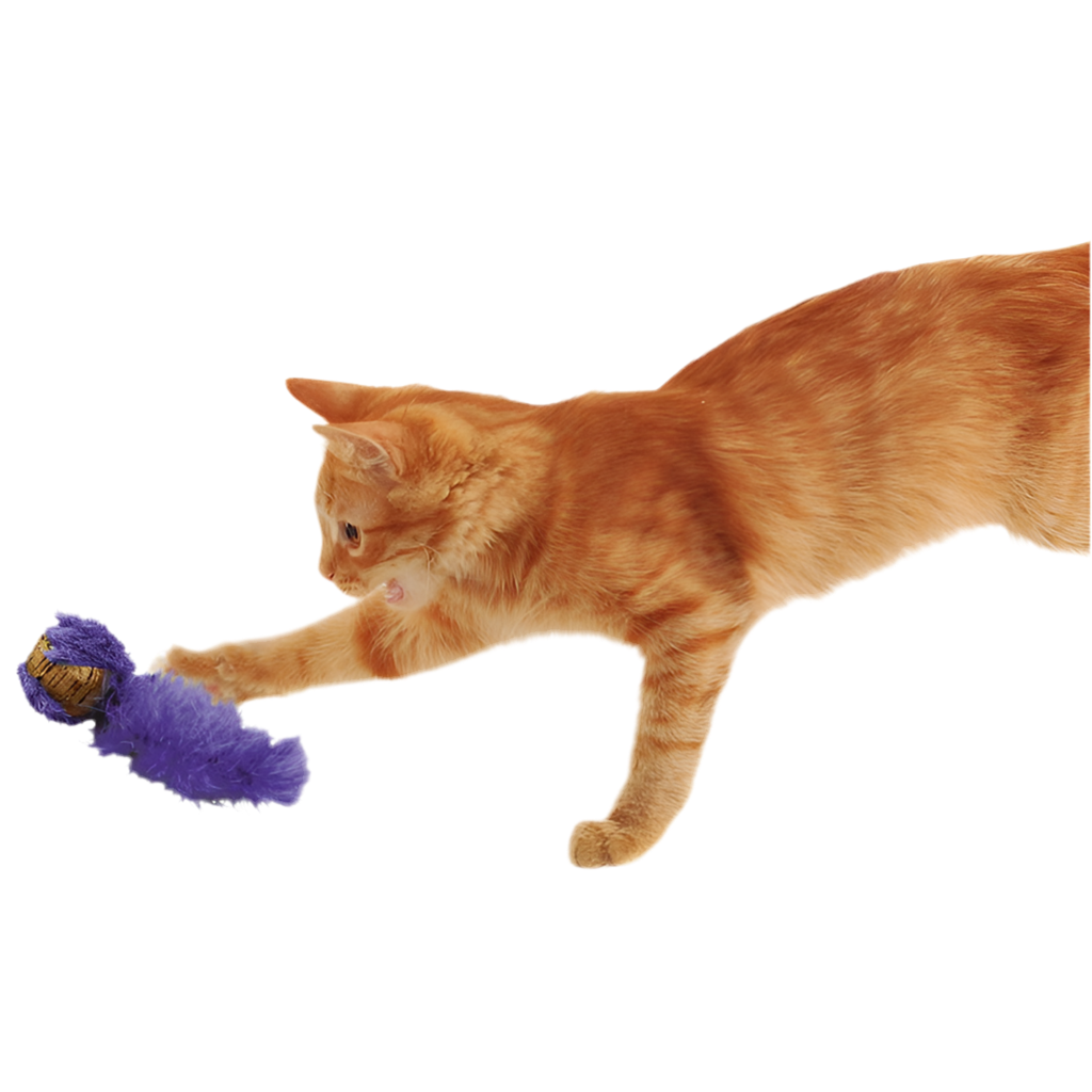 KONG | Cat Cork Ball juguete con pelota para gatos