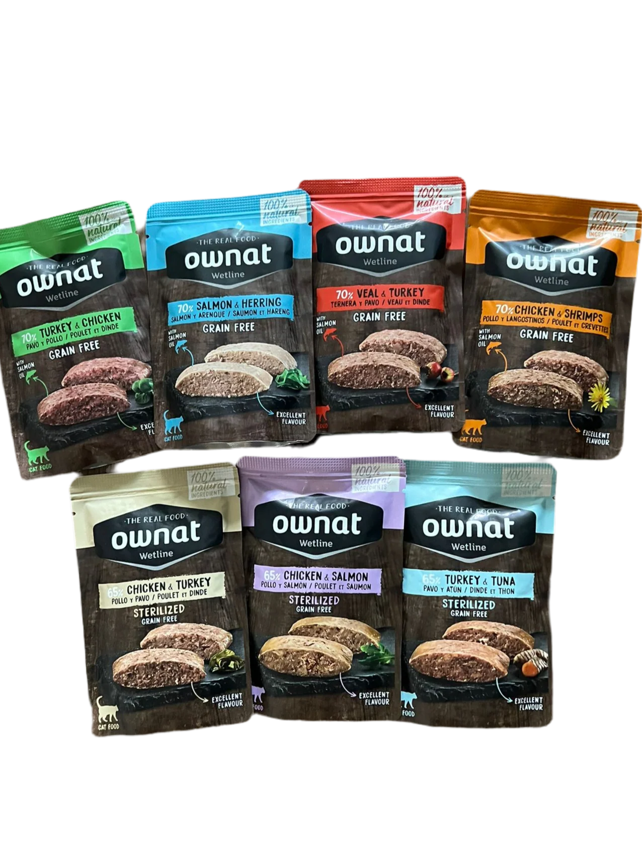 Ownat | Pack de prueba (7x85g)