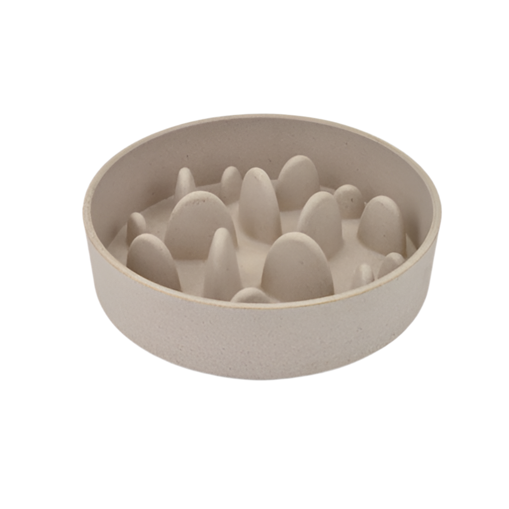 Comedero antivoracidad de bambú