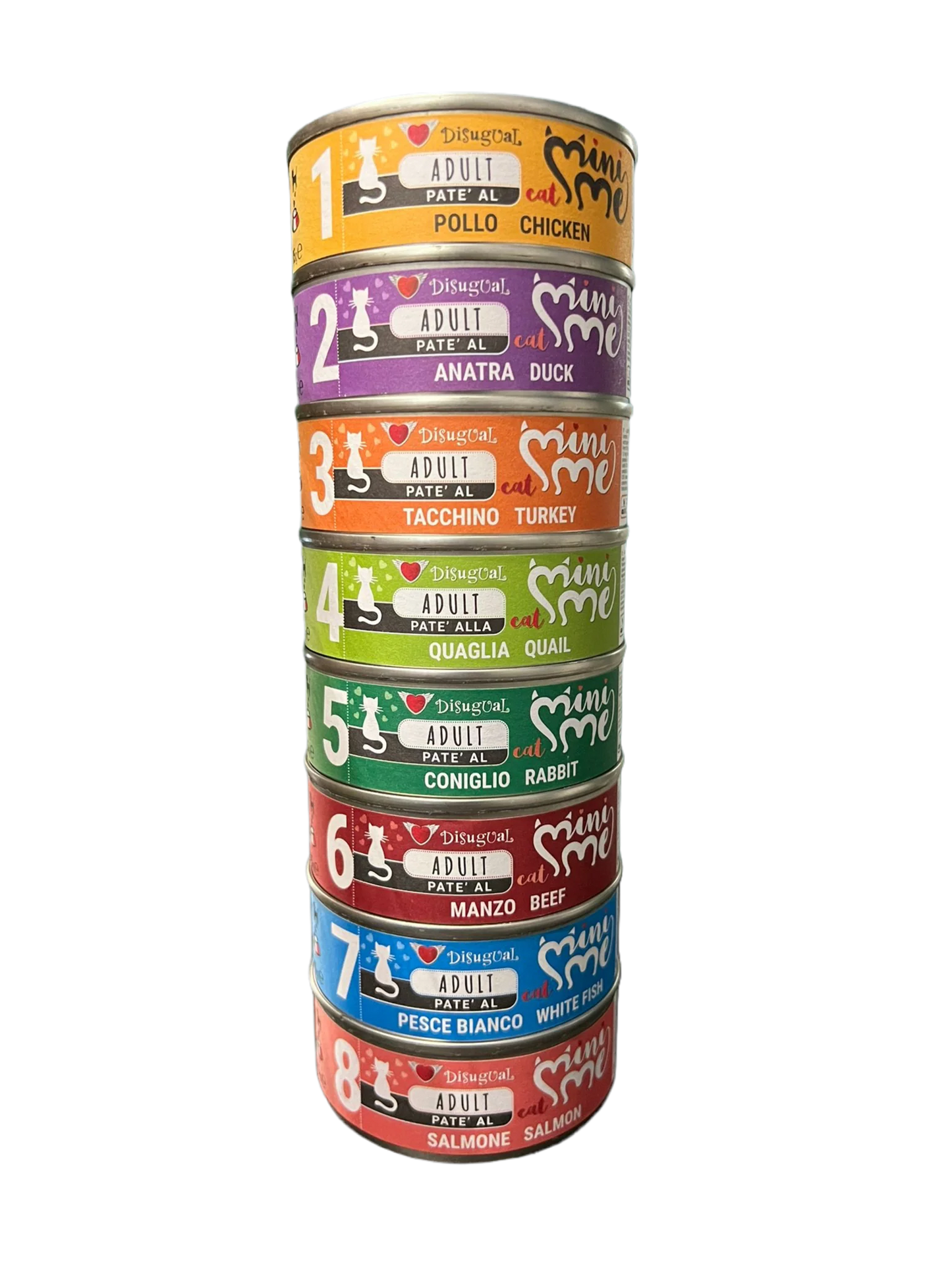 Disugual | Mini me Adult Pack de prueba (8x85g)