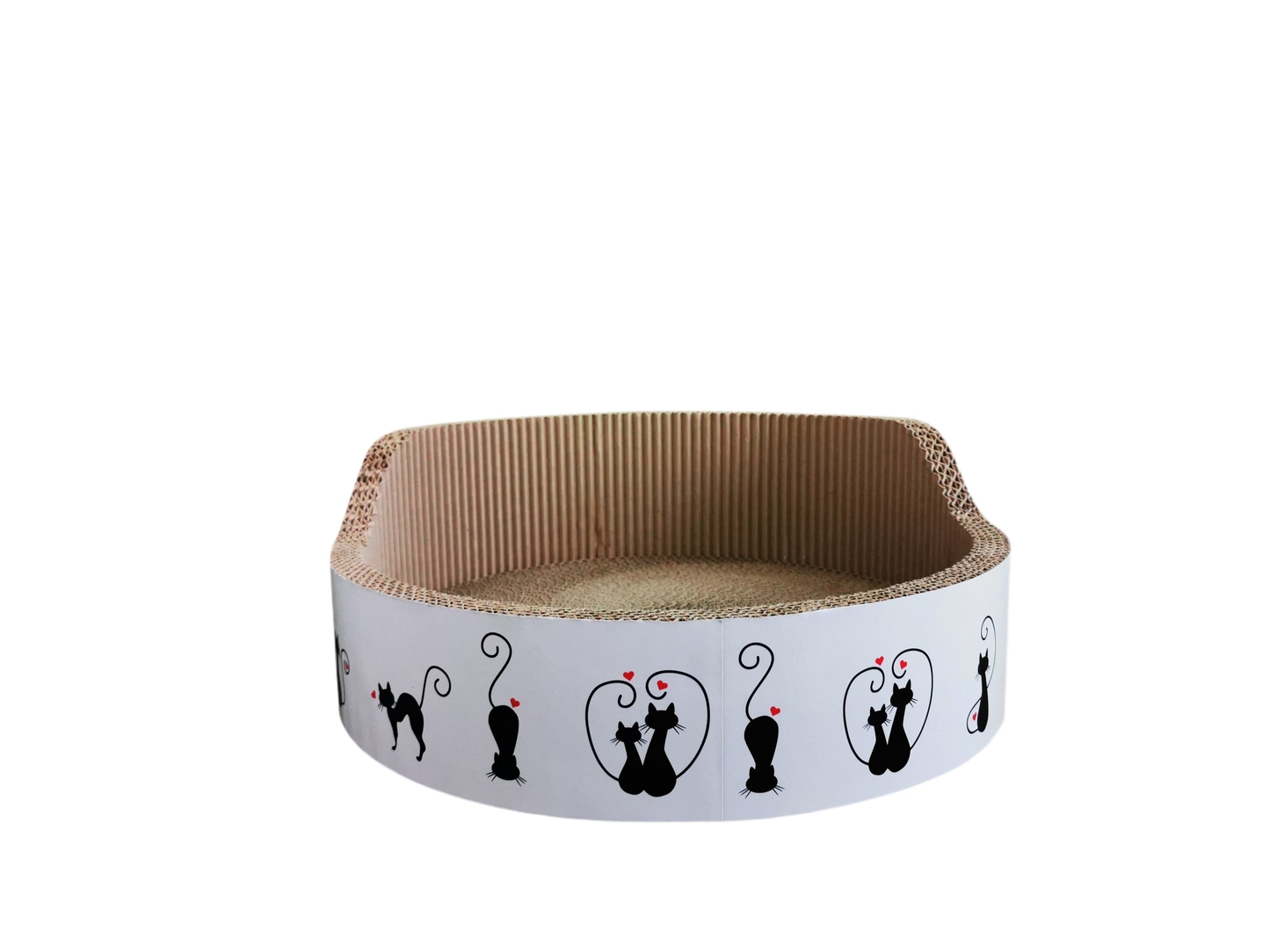 Rascador Cuna de Cartón – 54 x 41 x 41 cm 🐾💤