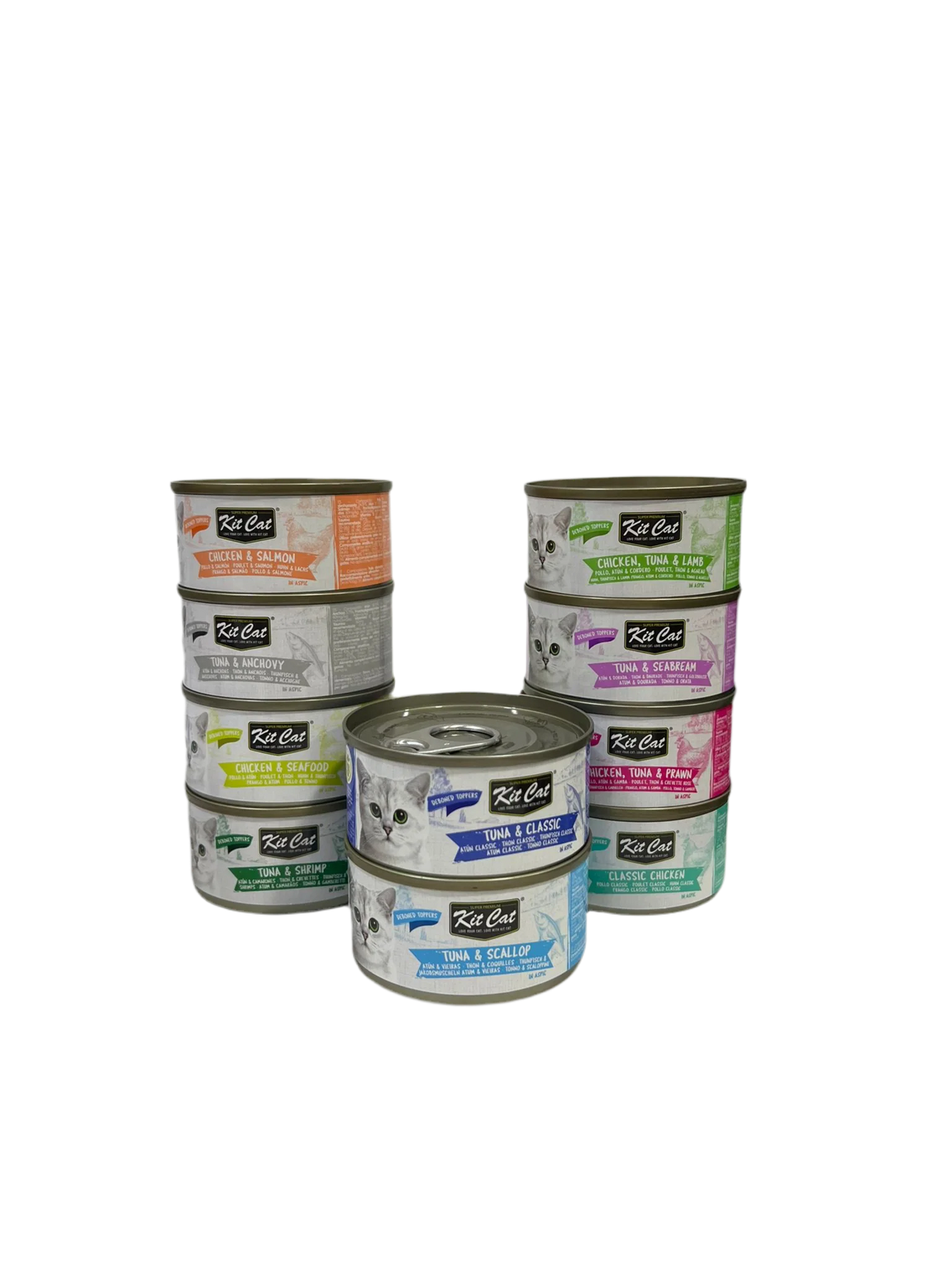 Kit cat | Pack para amantes de la gelatina (10x80g)