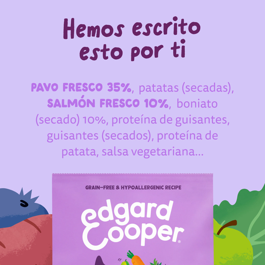 Edgard & Cooper | Cachorros - Salmón y Pavo