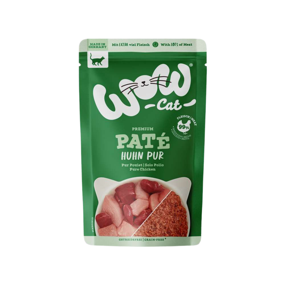 Wow | Cat Paté Puro Pollo (125g)