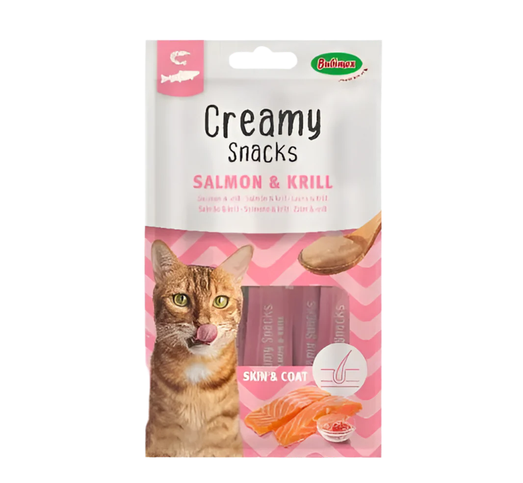 Bubimex | Creamy Skin&Coat - Salmón y Krill (12 paquetes)