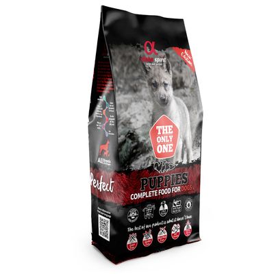 Alpha Spirit The Only One Puppies 12 kg pienso natural sin cereales para cachorros
