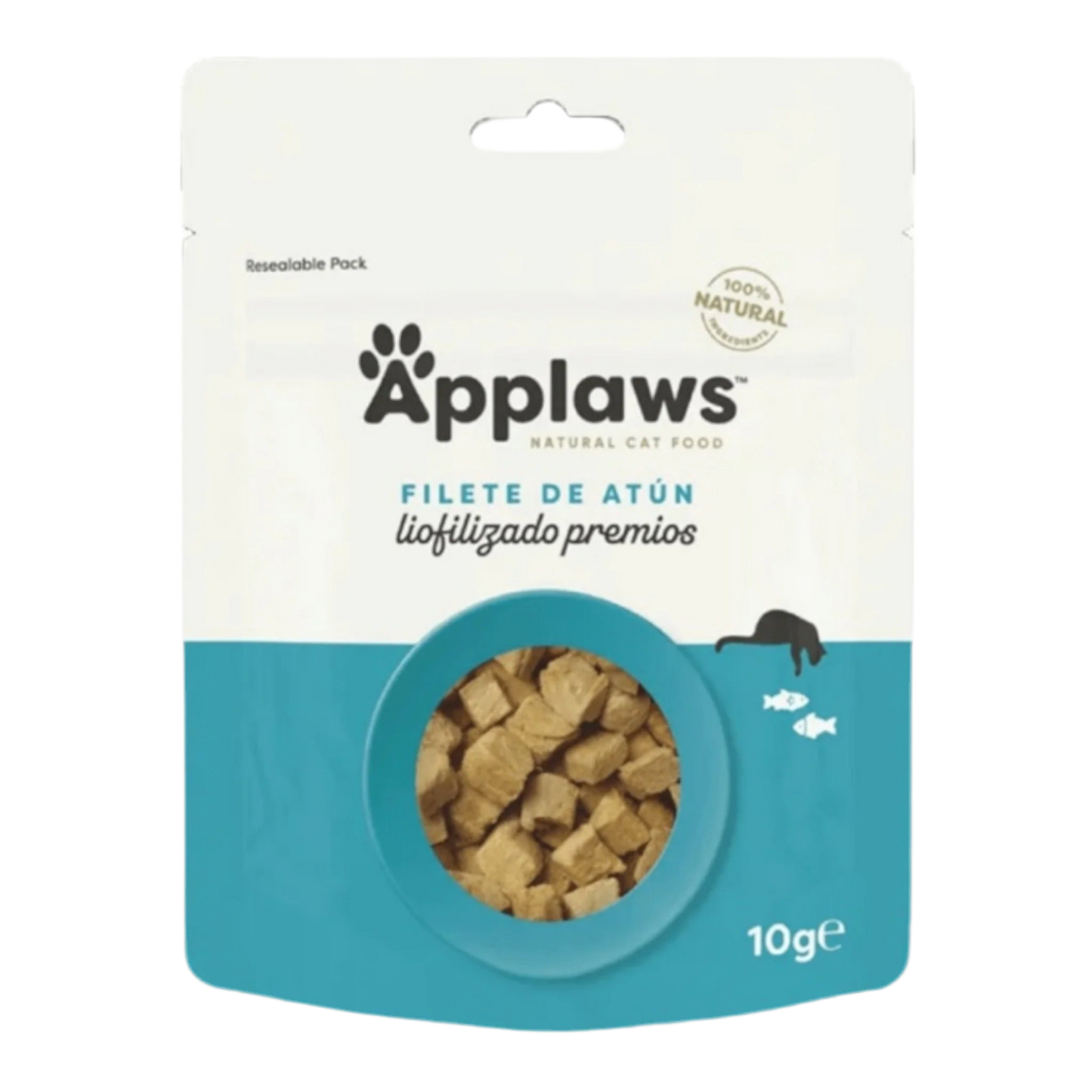 Applaws Snack Liofilizado de Atún premio natural para gatos