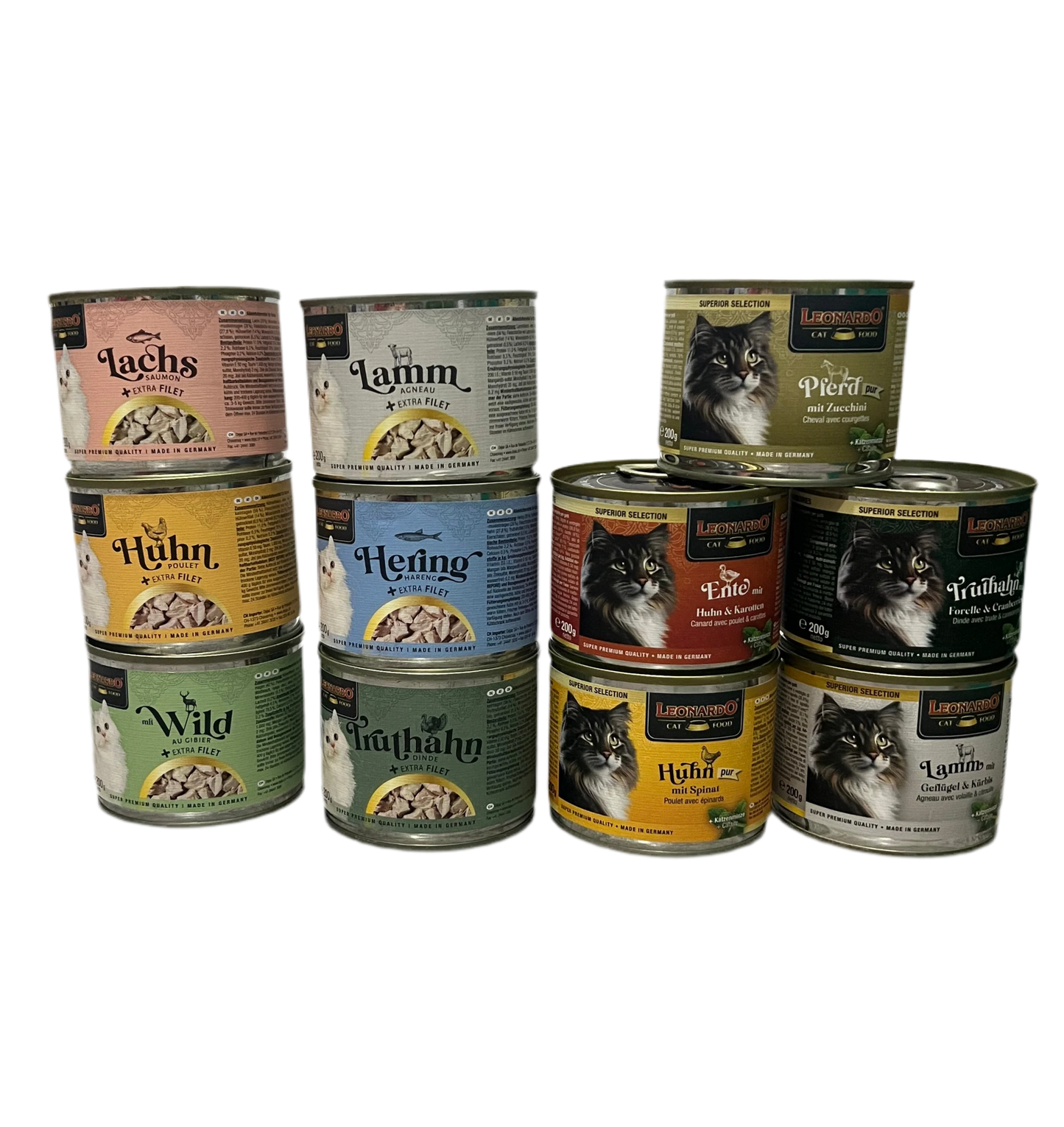 Leonardo | Pack de latas 200g