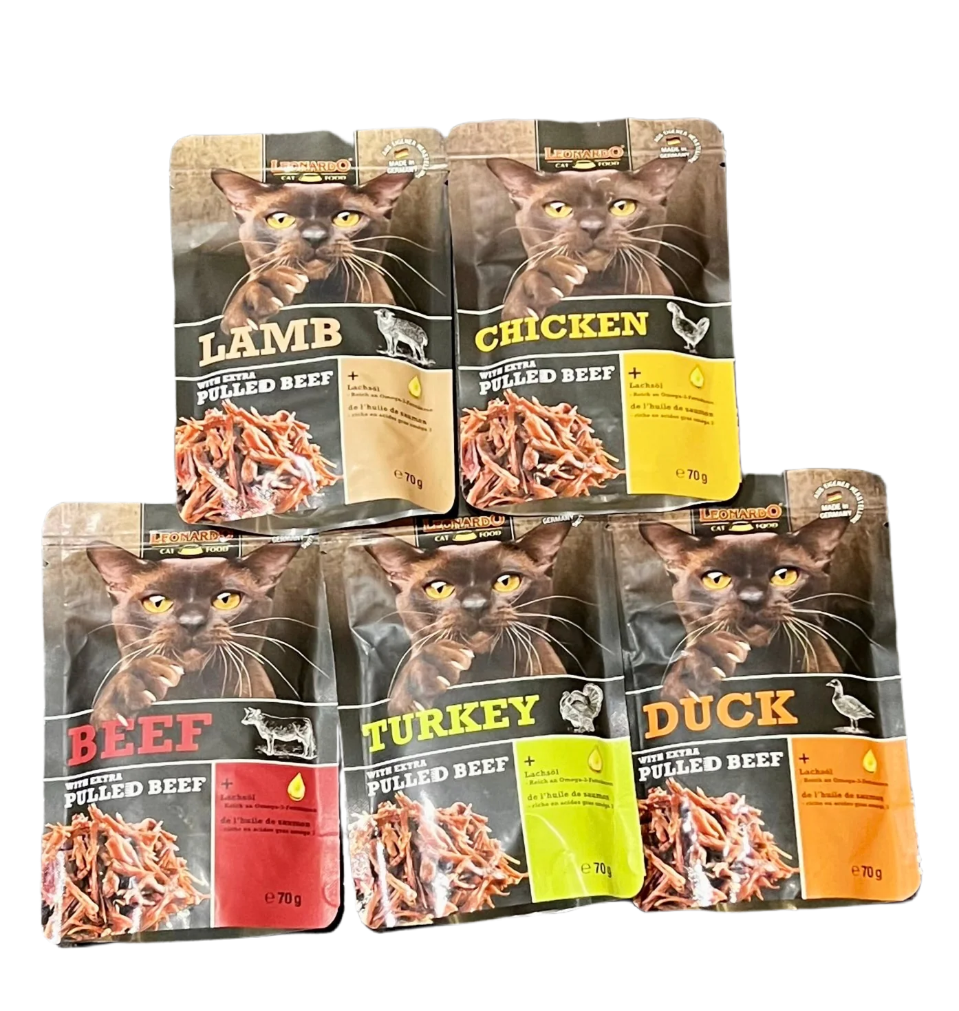 Leonardo | Pack Pulled Beef (5x70g)