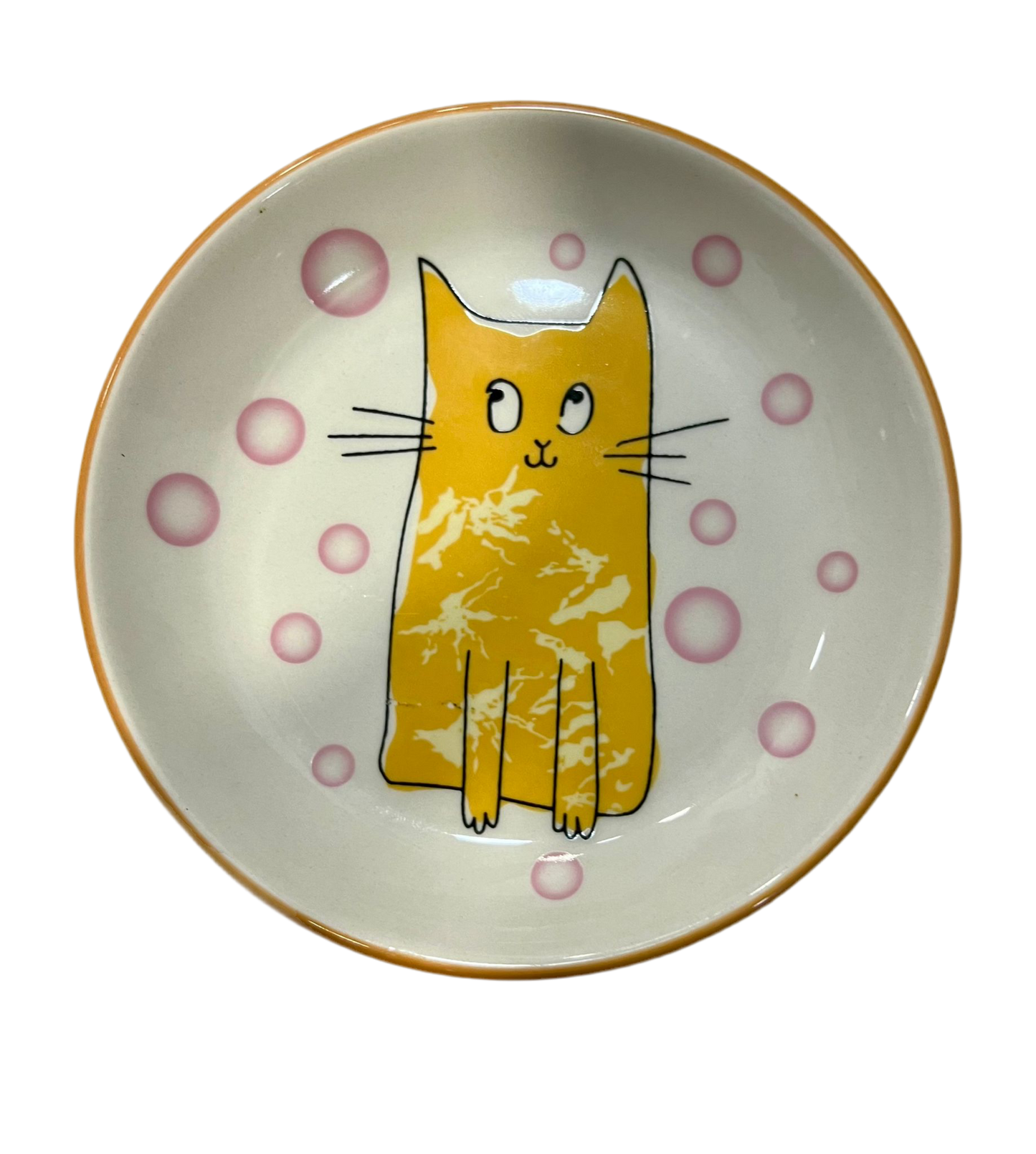 Bonitos platos de cerámica (10cm de diámetro)