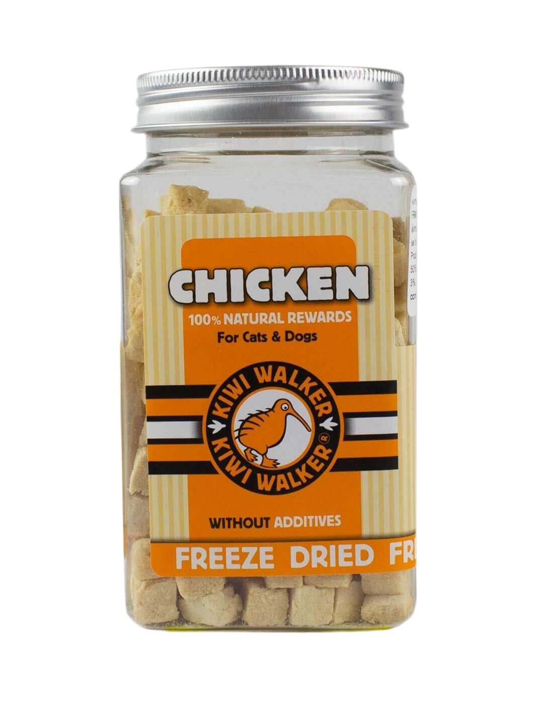 KIWI WALKER | Pollo 80g - Snack Liofilizado para Perros y Gatos