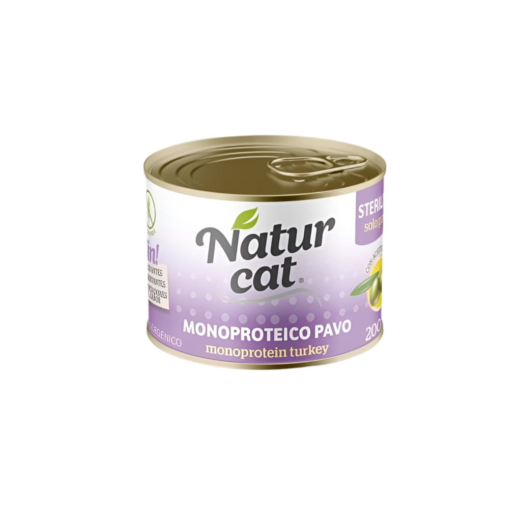 Naturcat | Pavo para gatos esterilizados (200g)