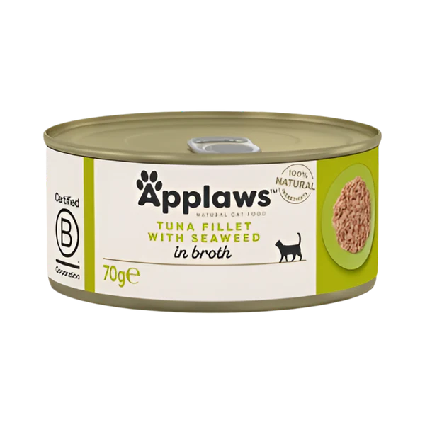 Applaws | Solomillo de atún con algas (24x70g)