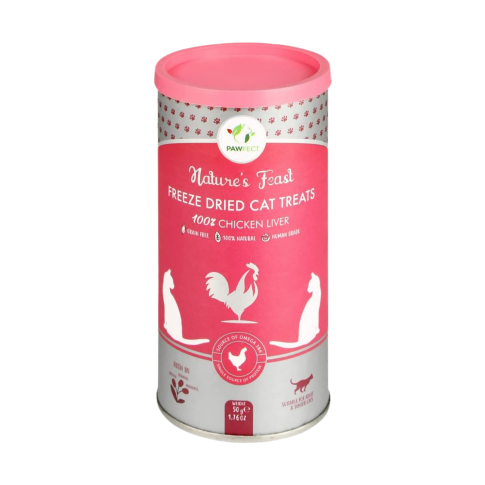 Pawfect | Freeze Bites Hígado de Pollo para gatos (50g)