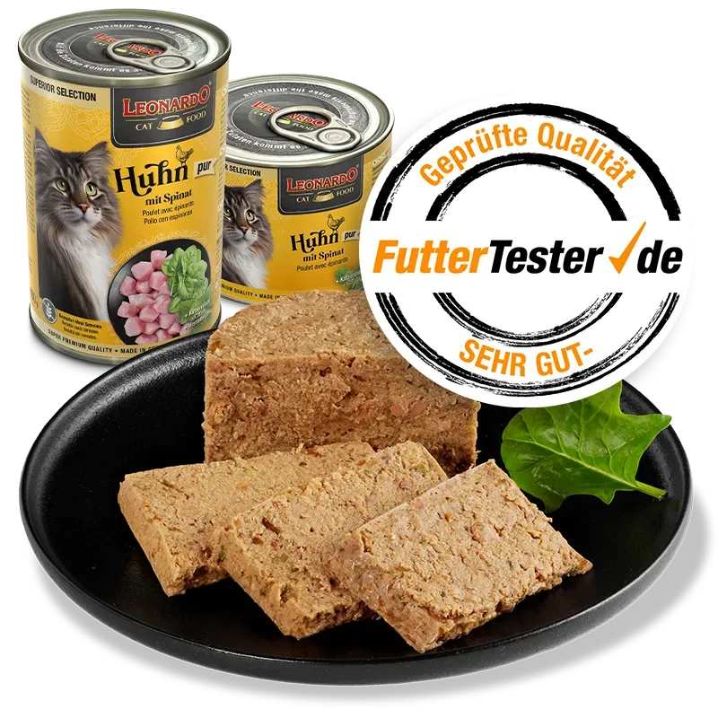 Leonardo | Pollo con espinacas (6x400g)