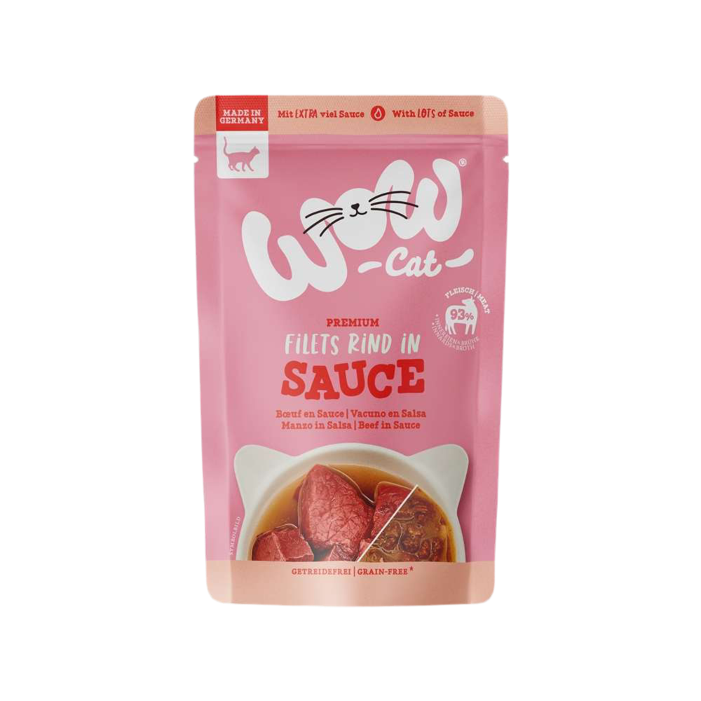 Wow | Cat Filetes de ternera en salsa (85g)