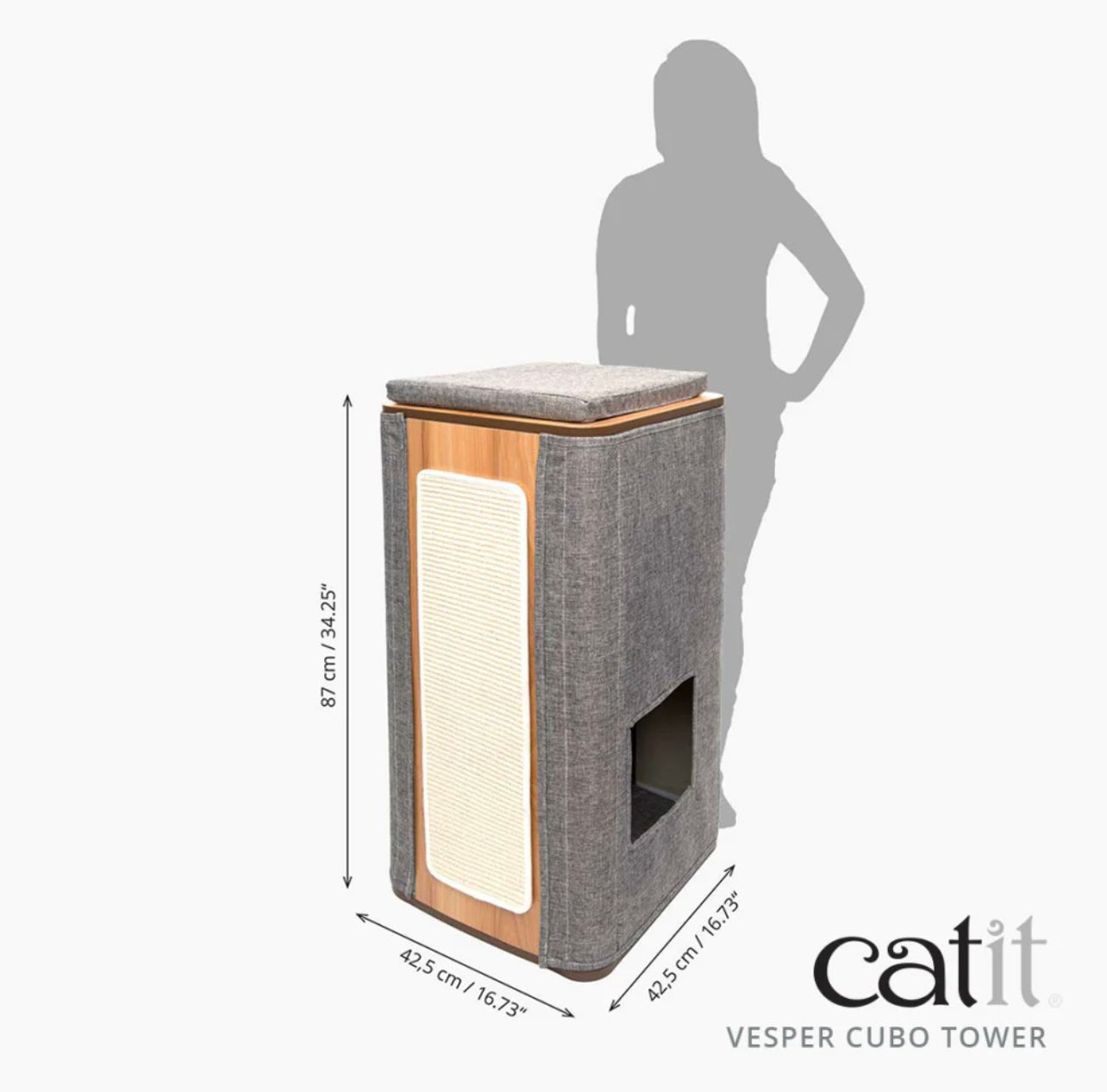 Vesper Cubo Tower - Piedra