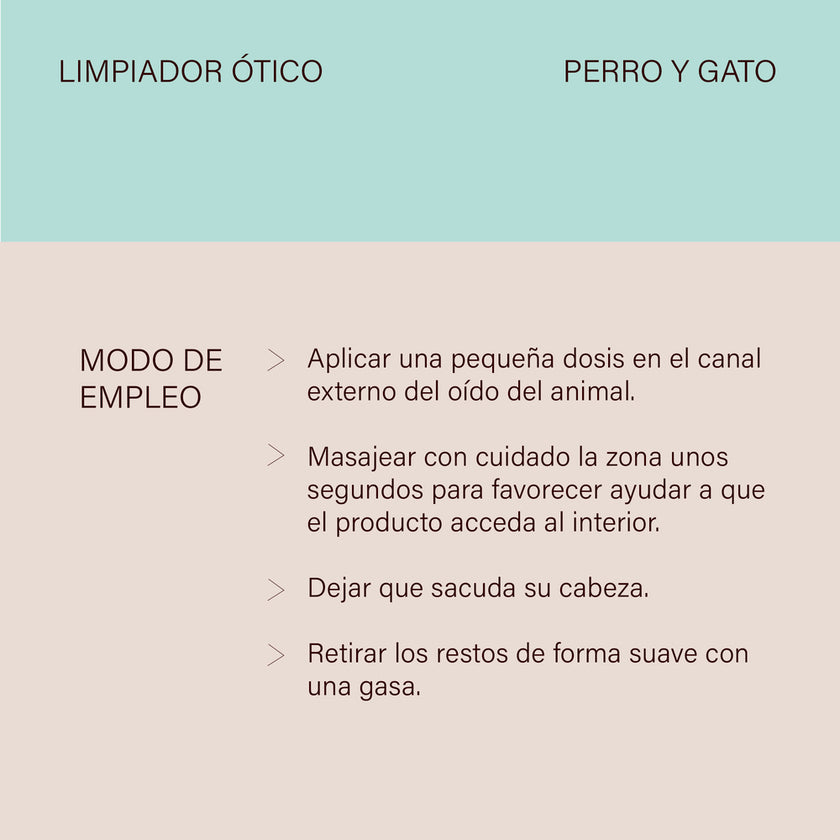 Söfure | Limpiador de oídos natural para perros y gatos