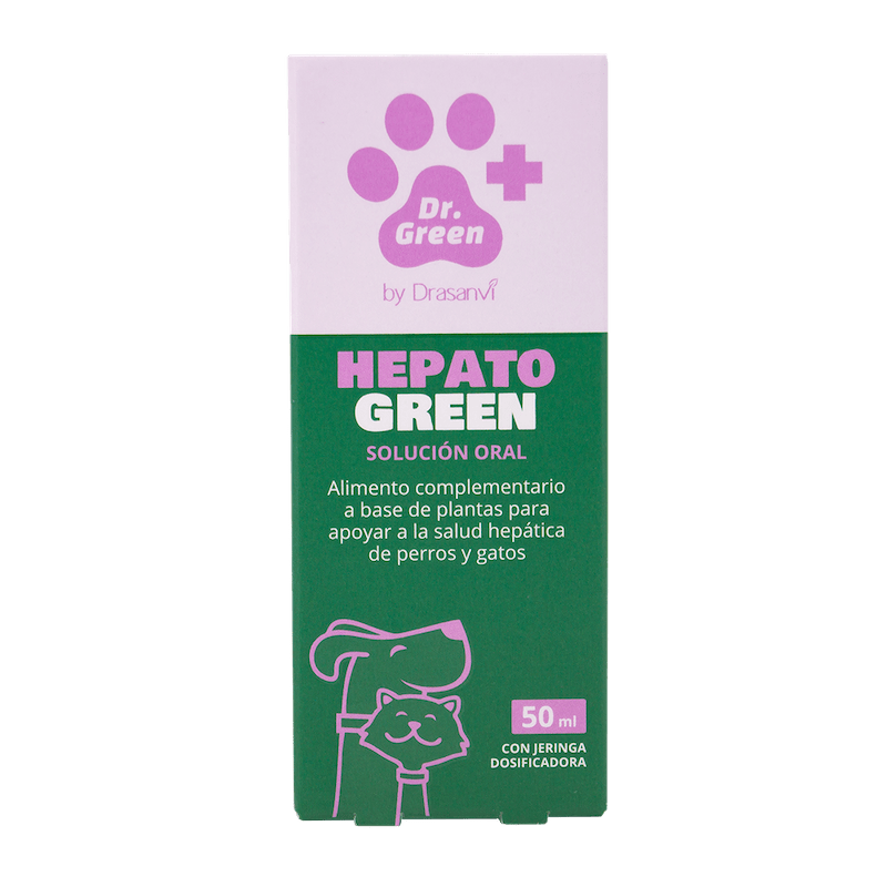 Suplemento hepático líquido HepatoGreen con cardo mariano y cúrcuma