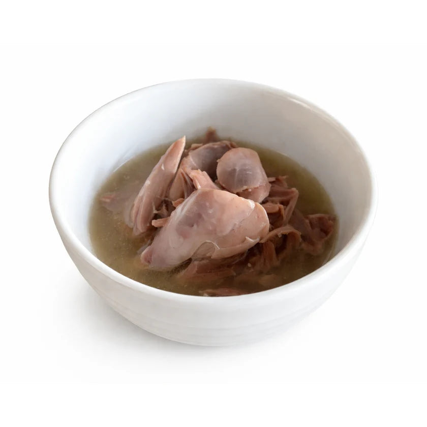Tarro de caldo de huesos con carne de gallina natural Weso
