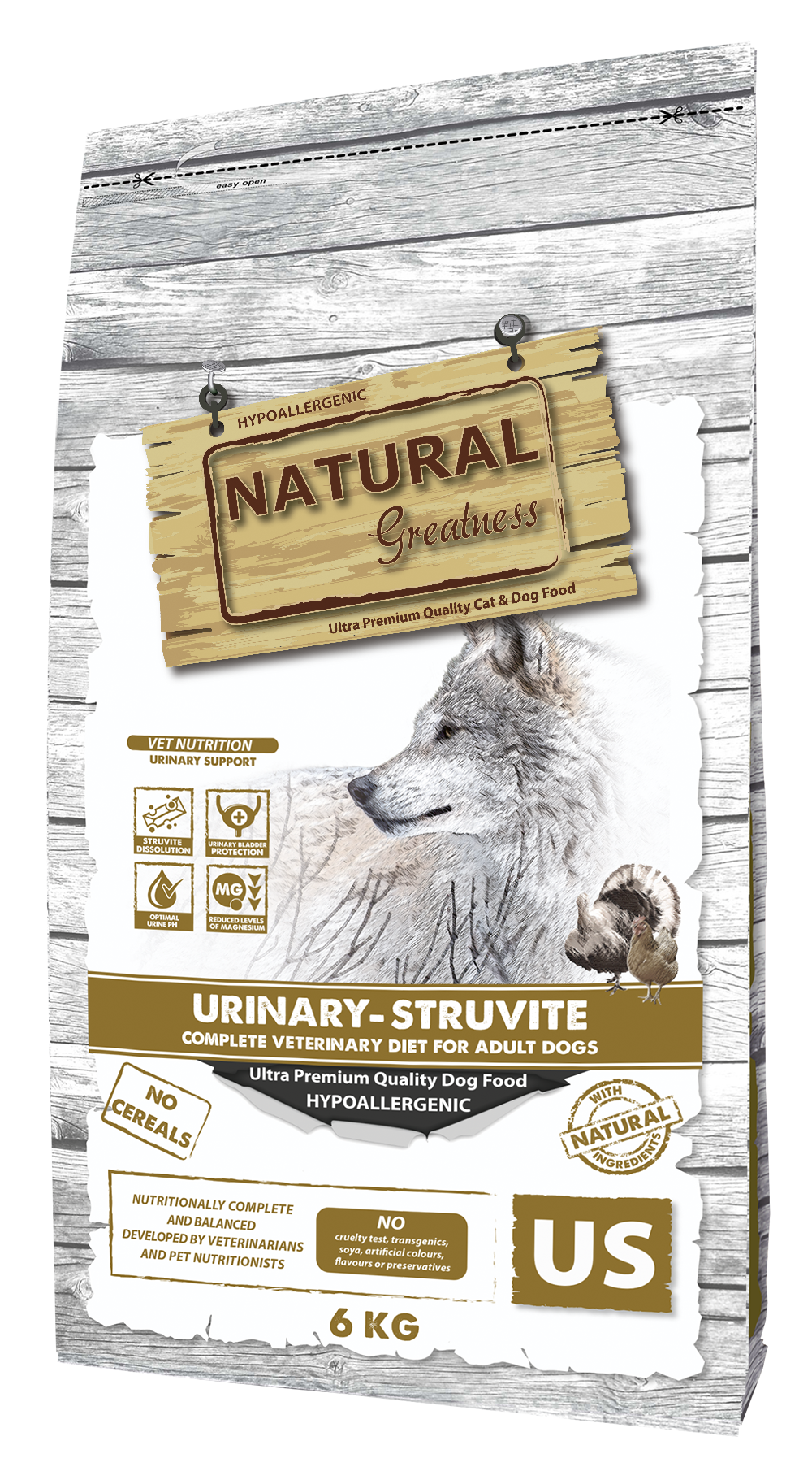 Natural Greatness | Urinary & Struvite para perros