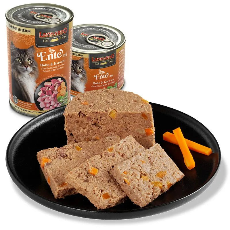 Leonardo | Pato con pollo y zanahoria (200g)