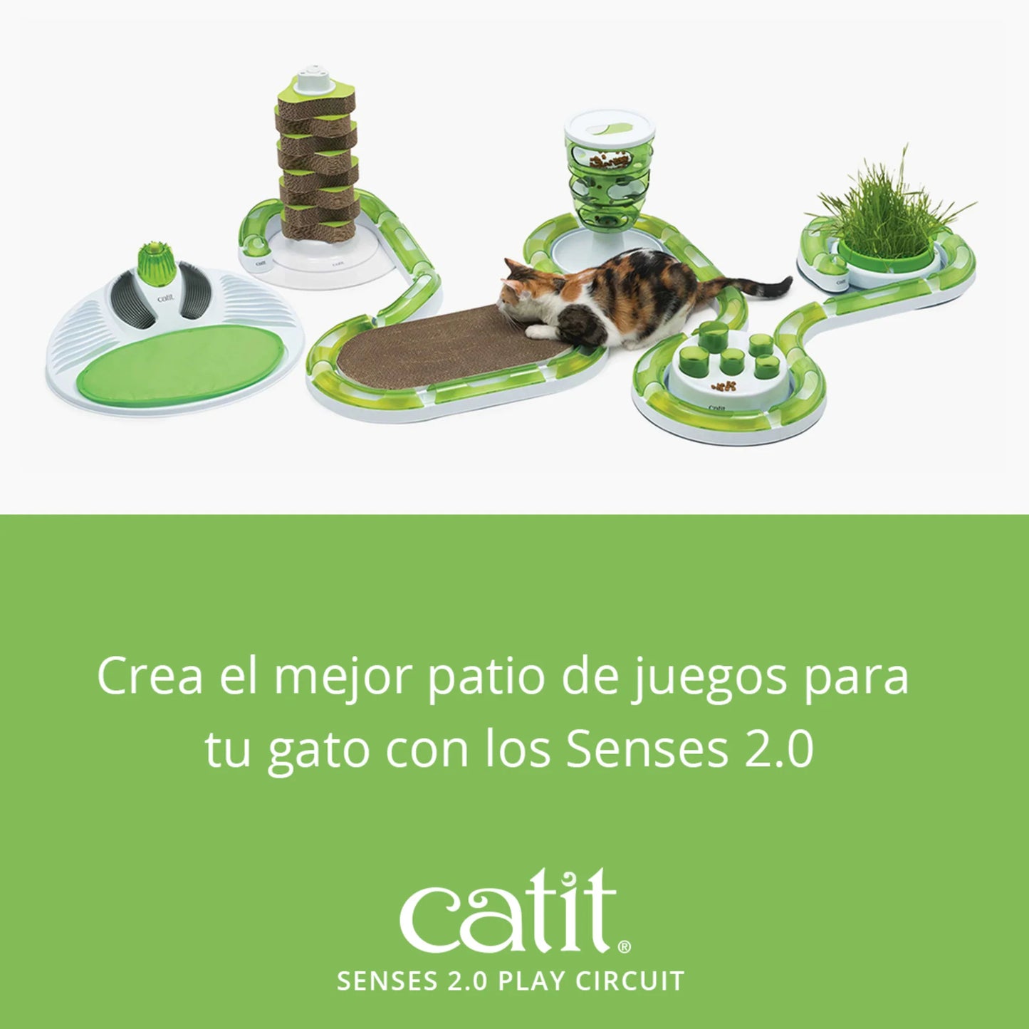 catit senses 2.0 play circuit para gatos