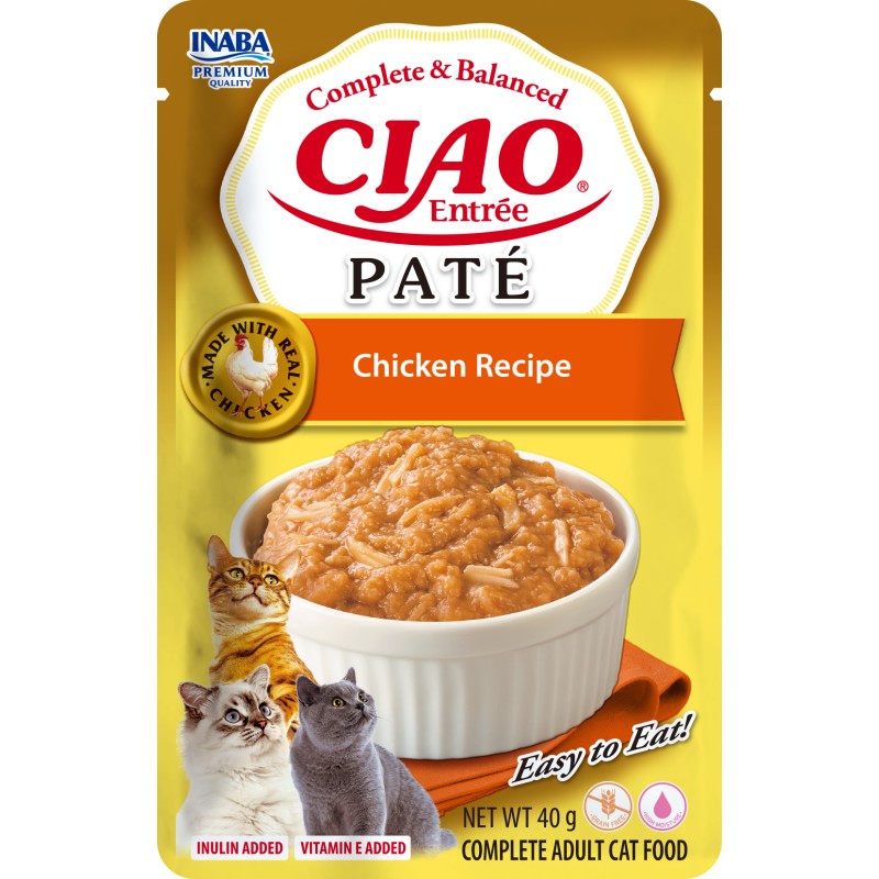 churu pate pollo gatos 40g