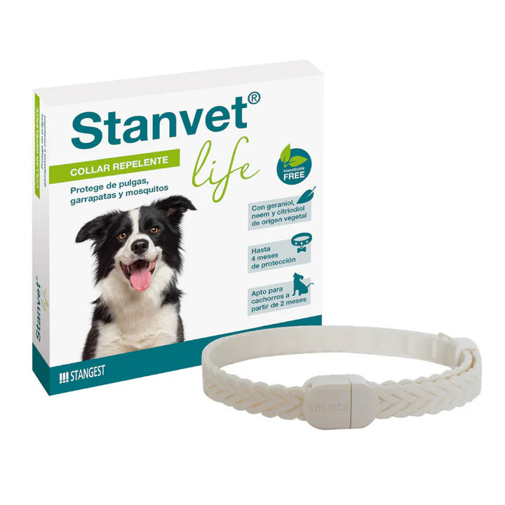 Stangest | Stanvet Life - Collar antiparasitario para perros