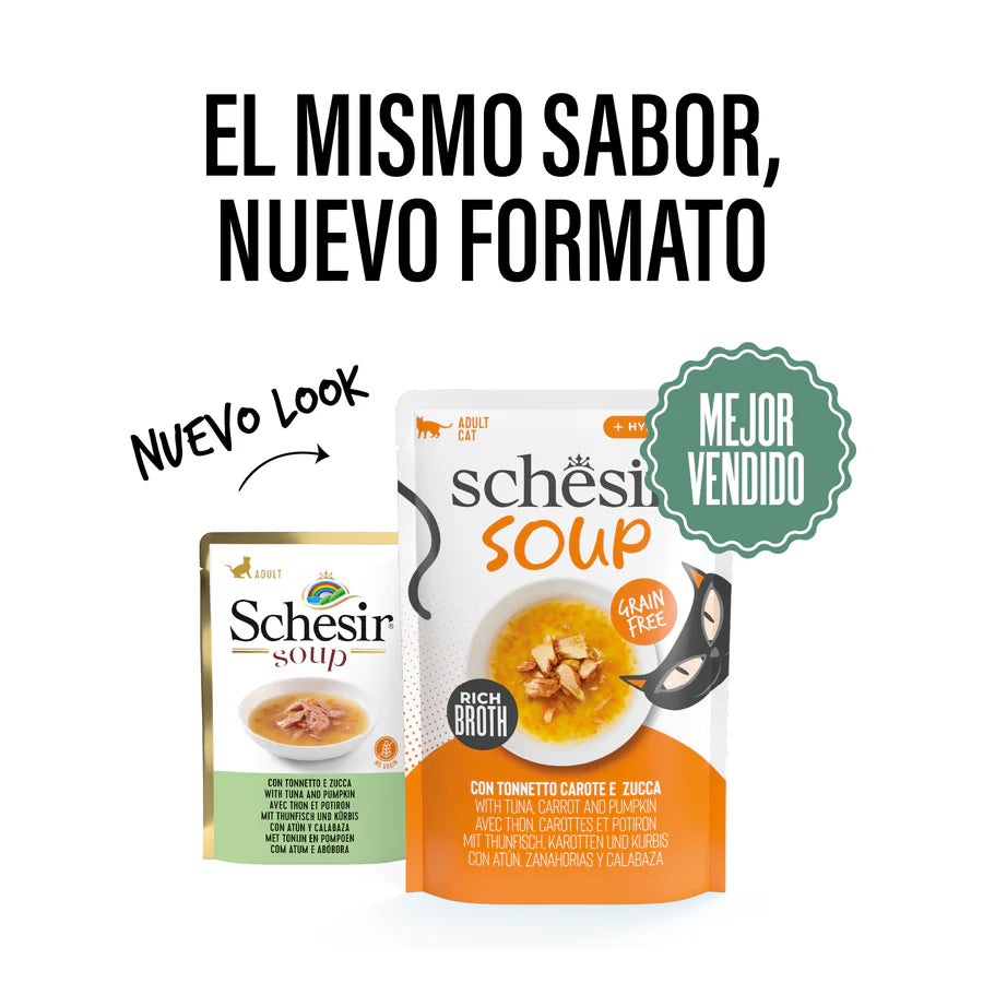 Schesir | Sopa de atún con calabaza