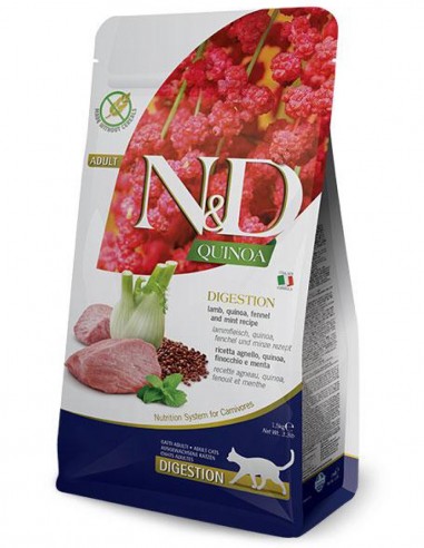 Farmina | N&D Quinoa Digestión - Cordero (2x5kg)