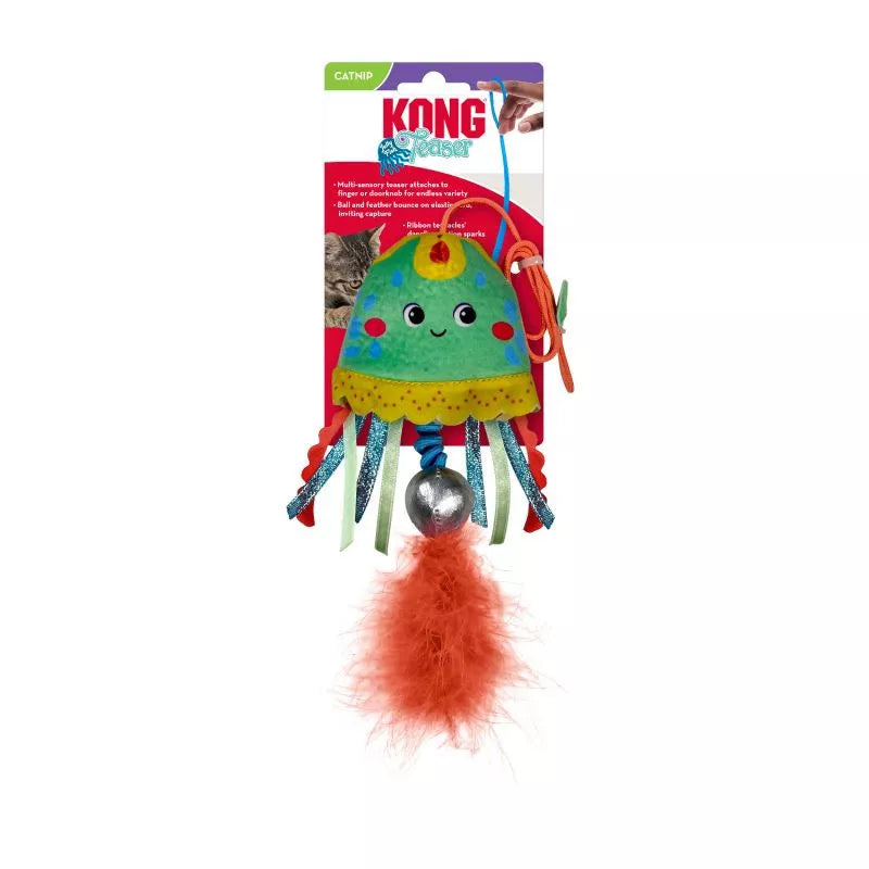 juguete gatos rebote cuerda elastica