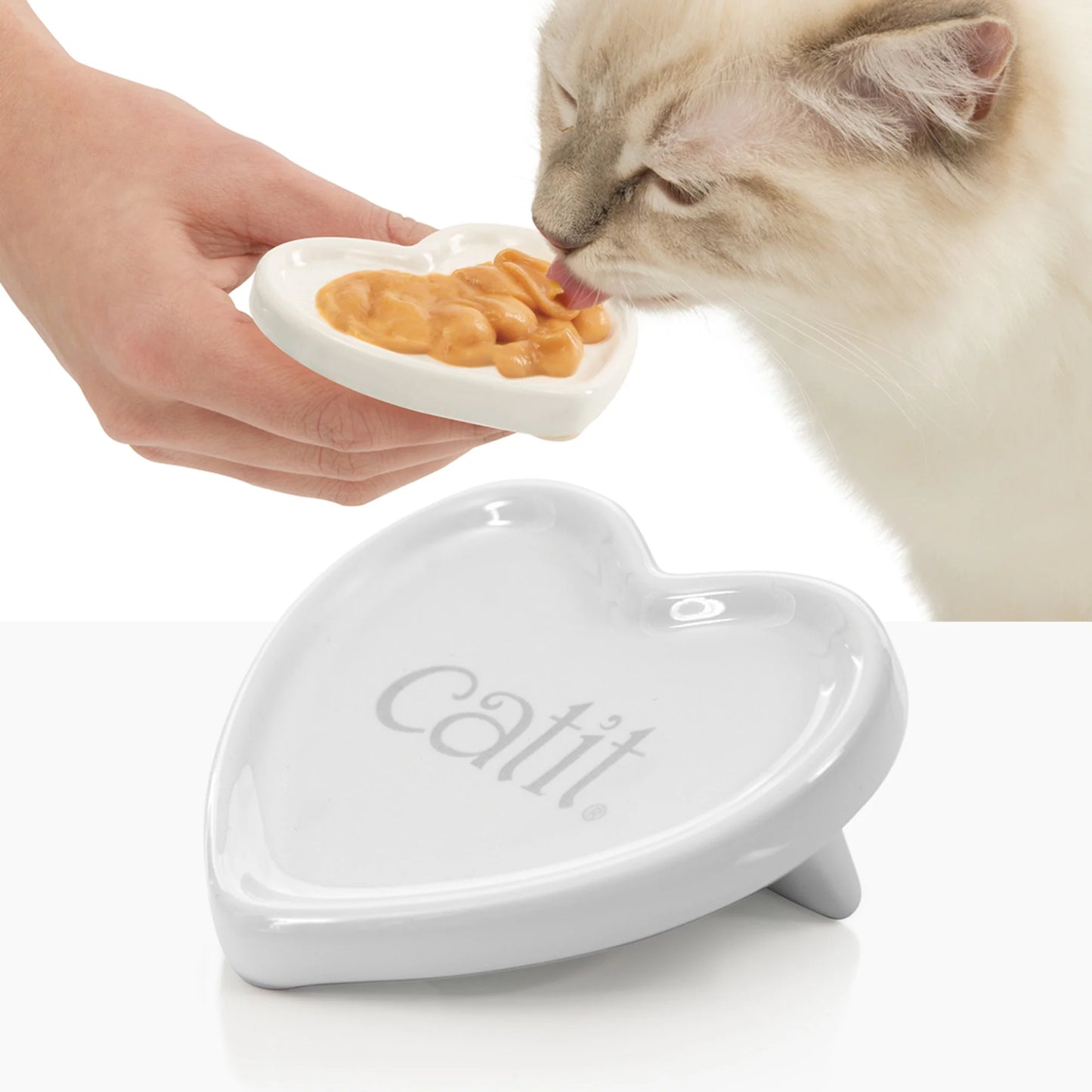 Catit | Plato de Corazón Catit Creamy