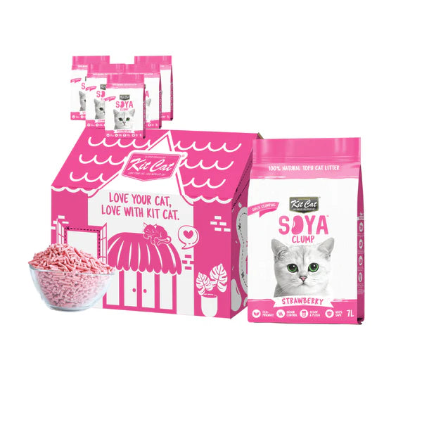 Kit Cat | Soyaclump Fresa (7L)