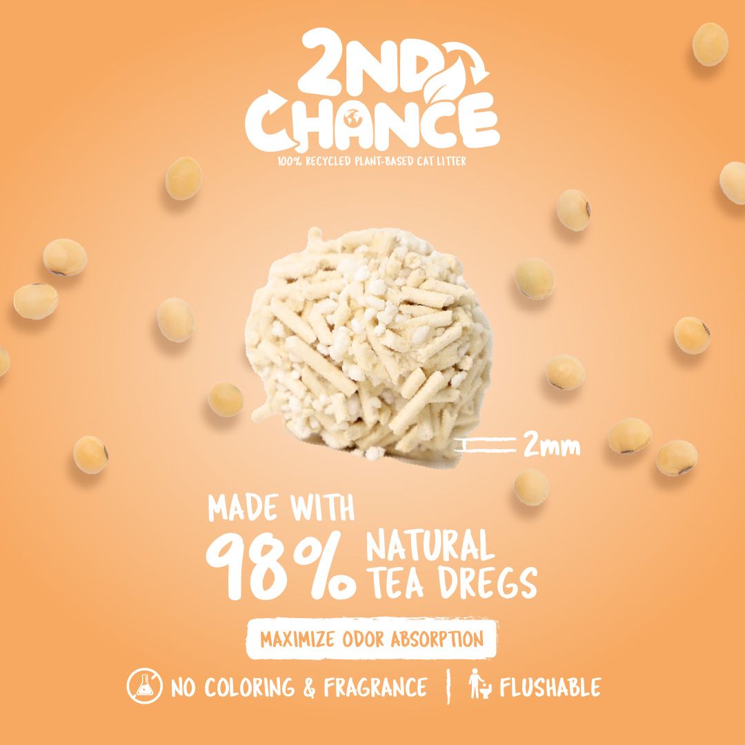 Kit Cat | Arena 2nd Chance - Cascara de Guisante y Yuca