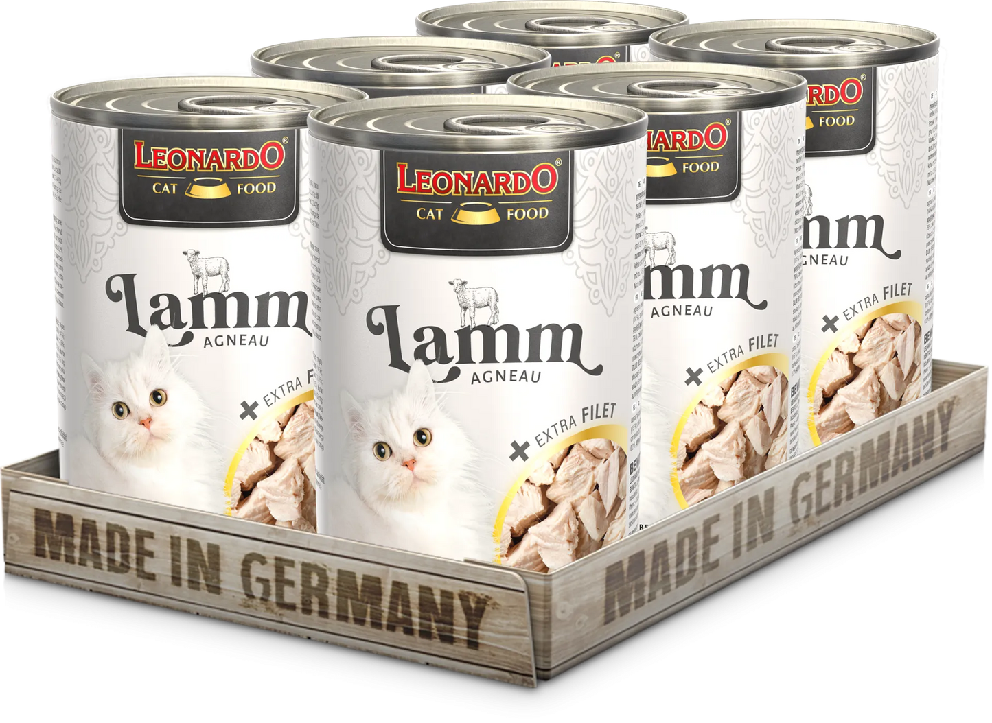 Leonardo | Cordero + Extra Filet (6x400g)