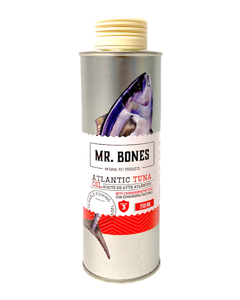 Mr. Bones | Aceite de Atún para Perros y Gatos – Con Condroprotectores