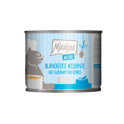 MjaMjam | Pato salvaje escaldado con calabaza al vapor en salsa (185g)