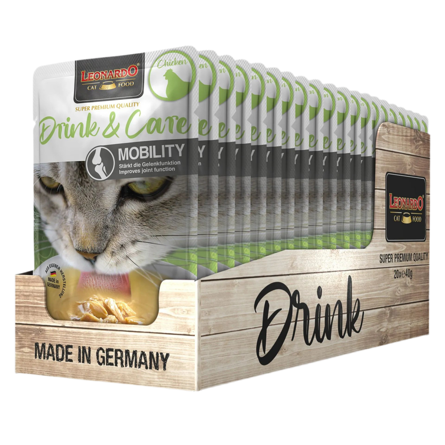 Leonardo | Drink Sopa Mobility - Pollo (20x40g)