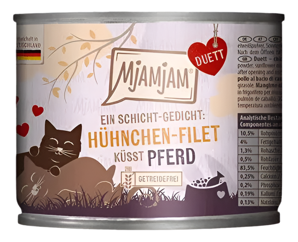 MjAMjAM | Duett Caballo con filetes de Pollo (190g)