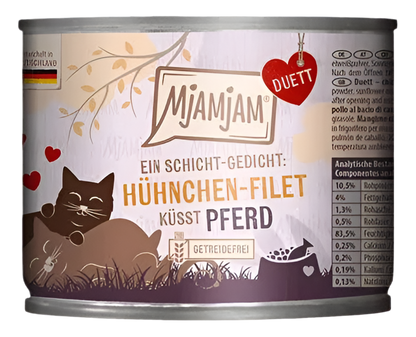 MjAMjAM | Duett Caballo con filetes de Pollo (190g)