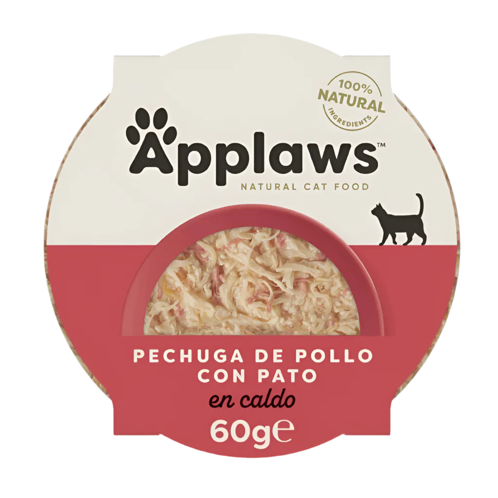 Applaws | Tarriina de pollo y pato (10x60g)
